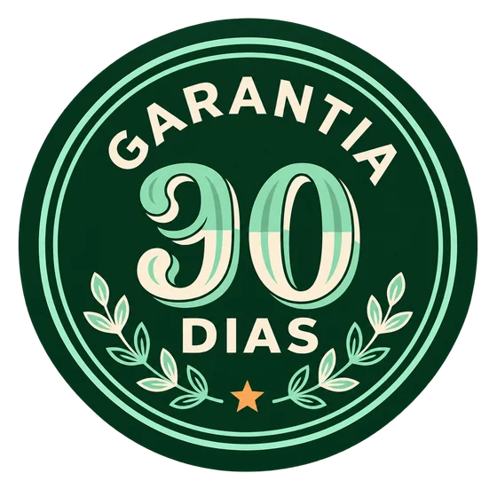 Selo Vintage Garantia 90 Dias